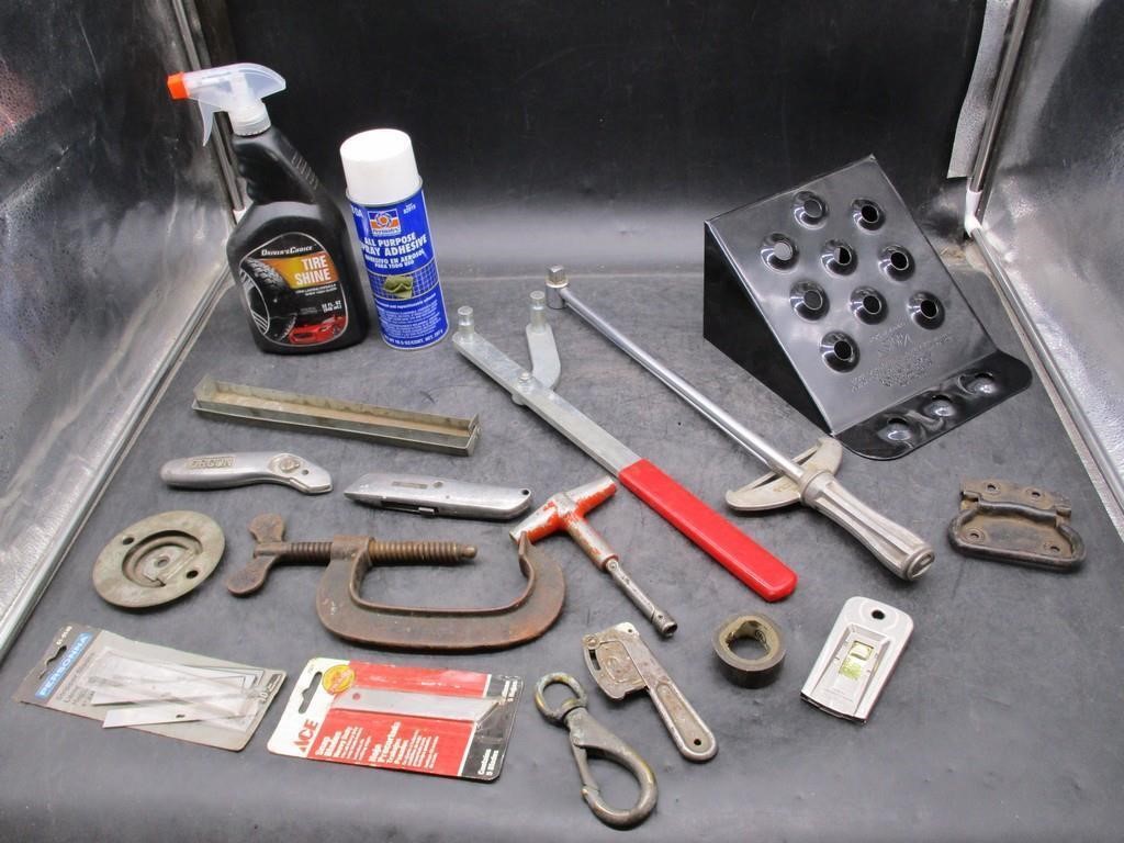 Small Tools, Wheel Chock, Chemicals