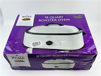 Rival 18 Quart Roaster Oven, New Damaged Box