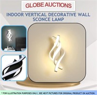 INDOOR VERTICAL DECORATIVE SCONCE WALL LAMP
