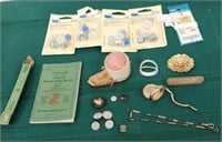 Sewing/ jewelry lot