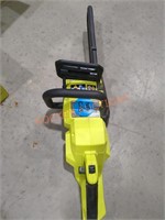 RYOBI 40v 14 " Cordless Chainsaw Tool Only