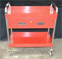 Metal Single Drawer Shop / Tool Cart