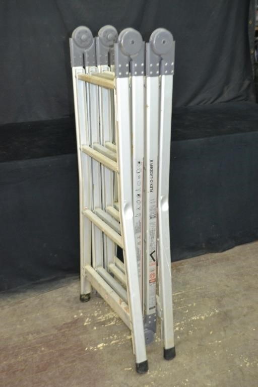 Flex-O-Ladder Type II 16' Aluminum Folding Ladder