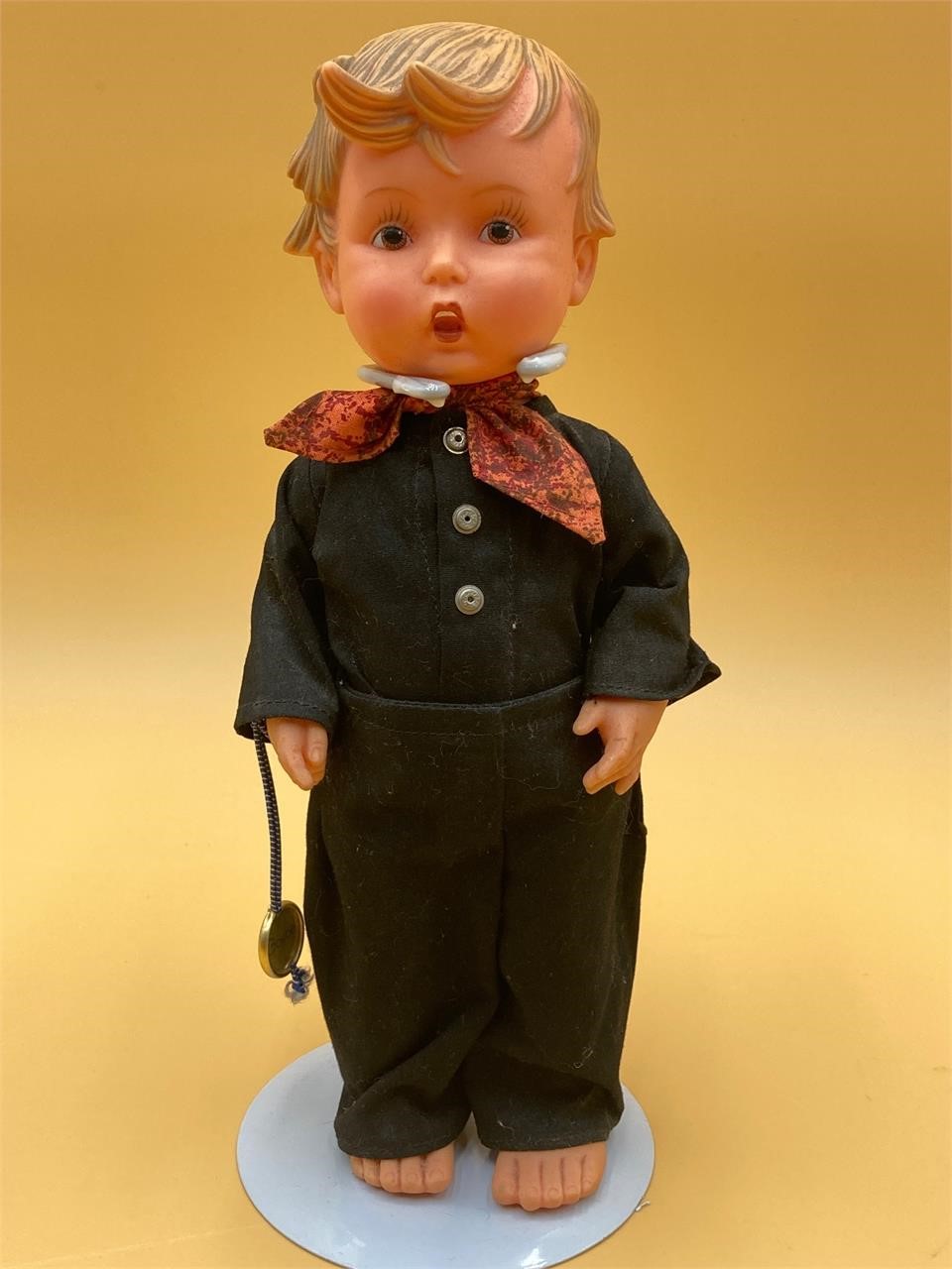 Vintage Hummel Doll With Stand