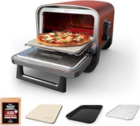 Ninja Woodfire Pizza Oven  8-in-1  700F  red