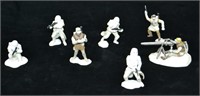 7pcs Vintage Star Wars 2" Mini Action Figures
