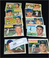 Lot of 20 Topps 1956 Baseball Trading Cards