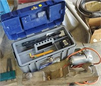 Tool Box & Contents incl Drill, Plane, etc.
