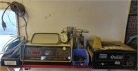 Misc Lot incl. Battery Charger, Air Tool, etc.