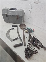 Toolbox with contents