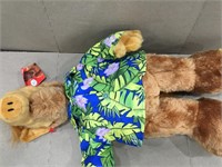 2002 Alf Stuffed Toy w/ Hawaii Shirt