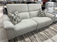 Gray Power Reclining Sofa