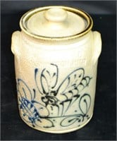 RH Diebboll Washignton MI Salt Glazed Pottery Jar