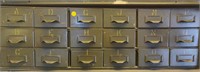 18 Drawer Files w/ Contents
