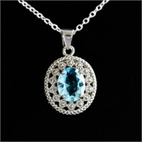 Gorgeous 925 Silver Plated Necklace