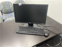 Dell, computer monitor 21 inch, Logitech,