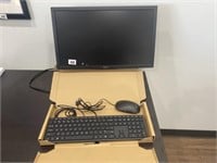 Dell 21 inch monitor includes keyboard and mouse