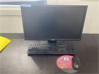 Dell 21” computer monitor, includes keyboard,
