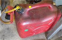 Large Gas Can w/ Pump & Gas