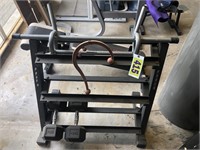 Free weight stand