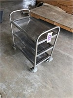 Stainless 3 tier cart