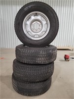 (4)  Michelin LT265/70R17 Tires & Rims