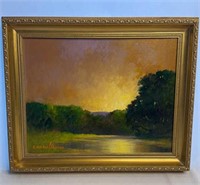Impressionist Landscape by R. Michael Shannon,