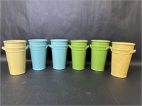 Ceramic Bucket Planter Pot Vases