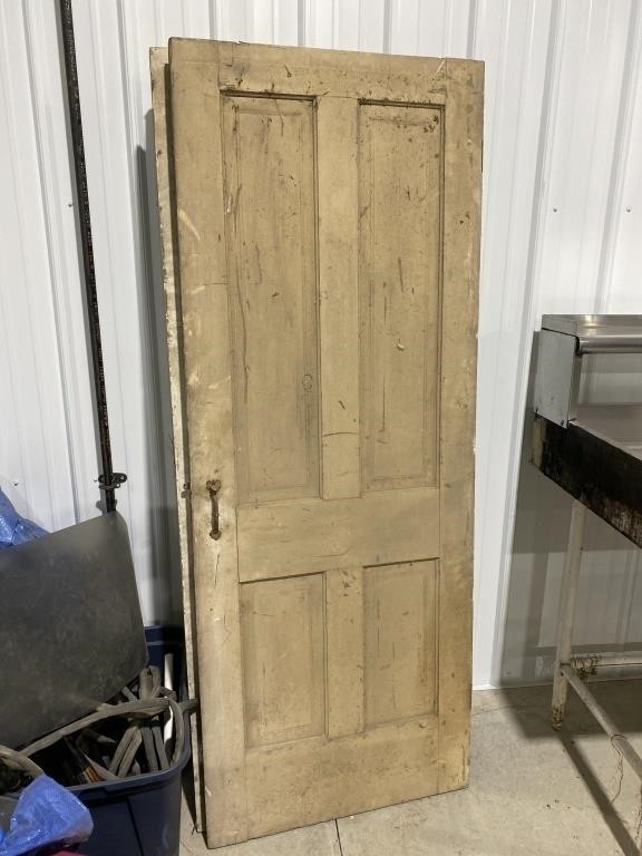 4 vintage wood doors