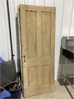4 vintage wood doors