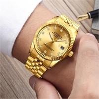 2022 New Men's Watch Gold Fancy Styleish