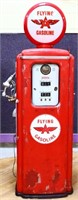 Vntg Tokheim gas pump w/ Flying A globe, see pics