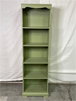 Green Wooden Shelf