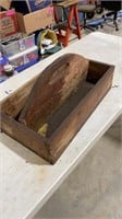 Wood toolbox