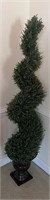Faux Rosemary Spiral Tree 5’7”