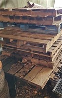 PILE OF PALLETS