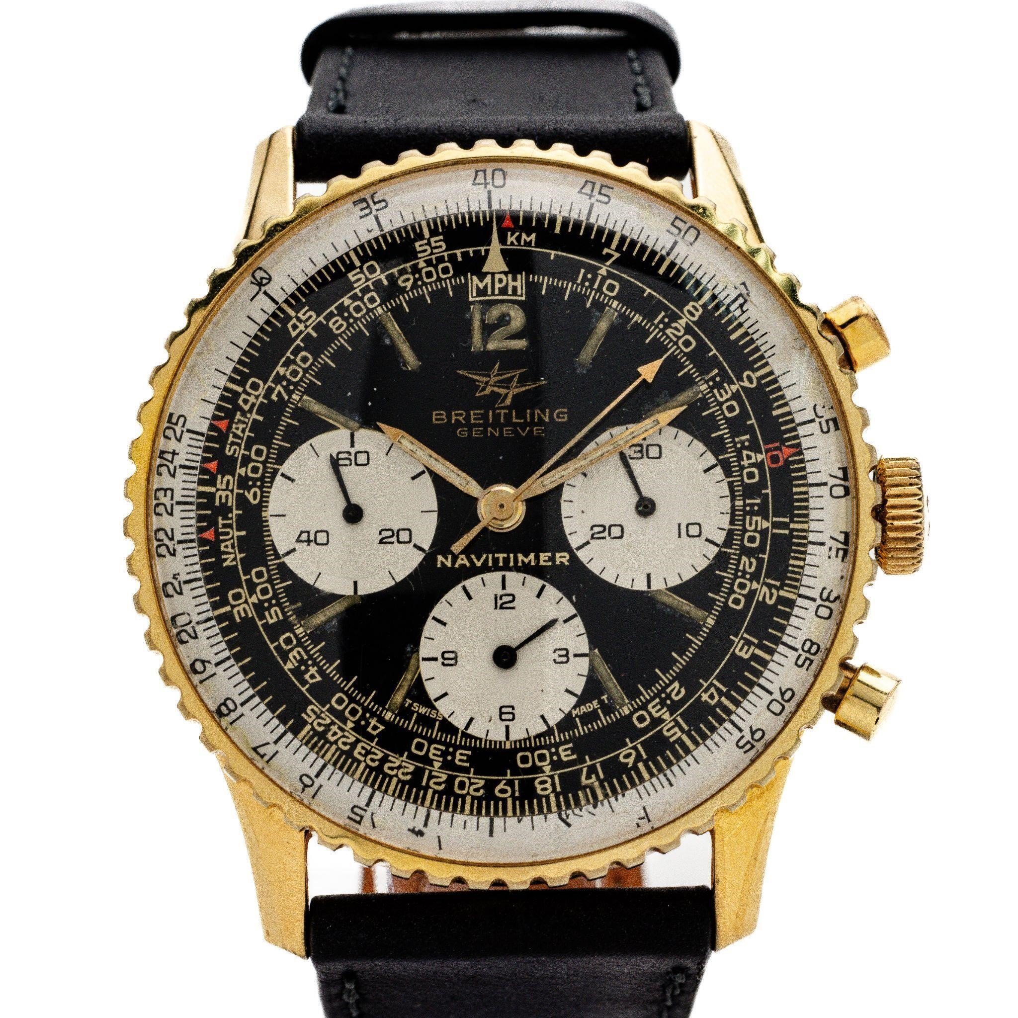 Vintage Breitling Navitimer 806 Chronograph Watch