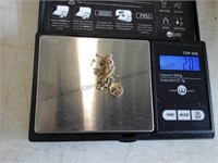 2 grams of 14kt gold scrap necklace