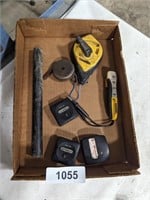 Tape Measures, Chalk Line & Electrical Tester
