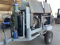 Diesel Arc Welder/Generator Lincoln SAE-400 Trailr