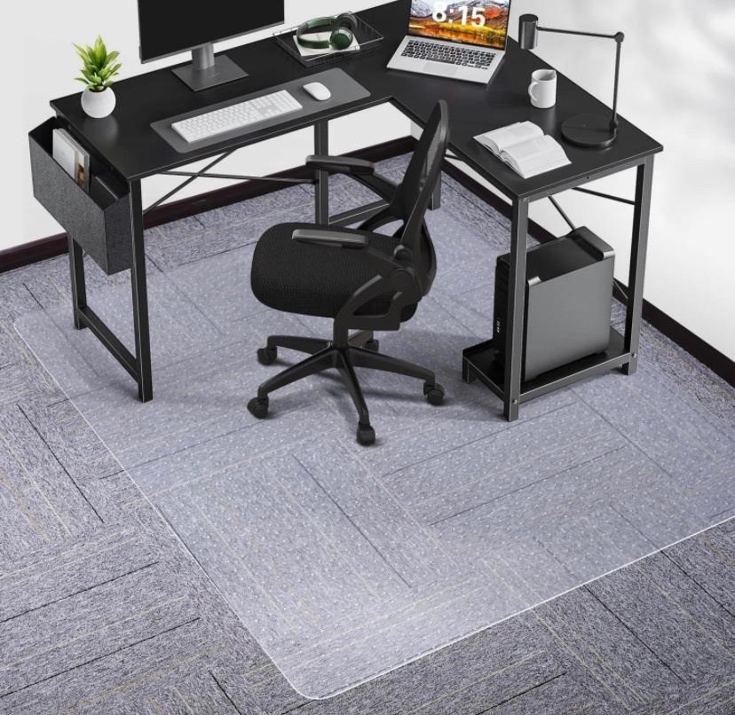 $65 46”x60” chair mat for carpeted floors