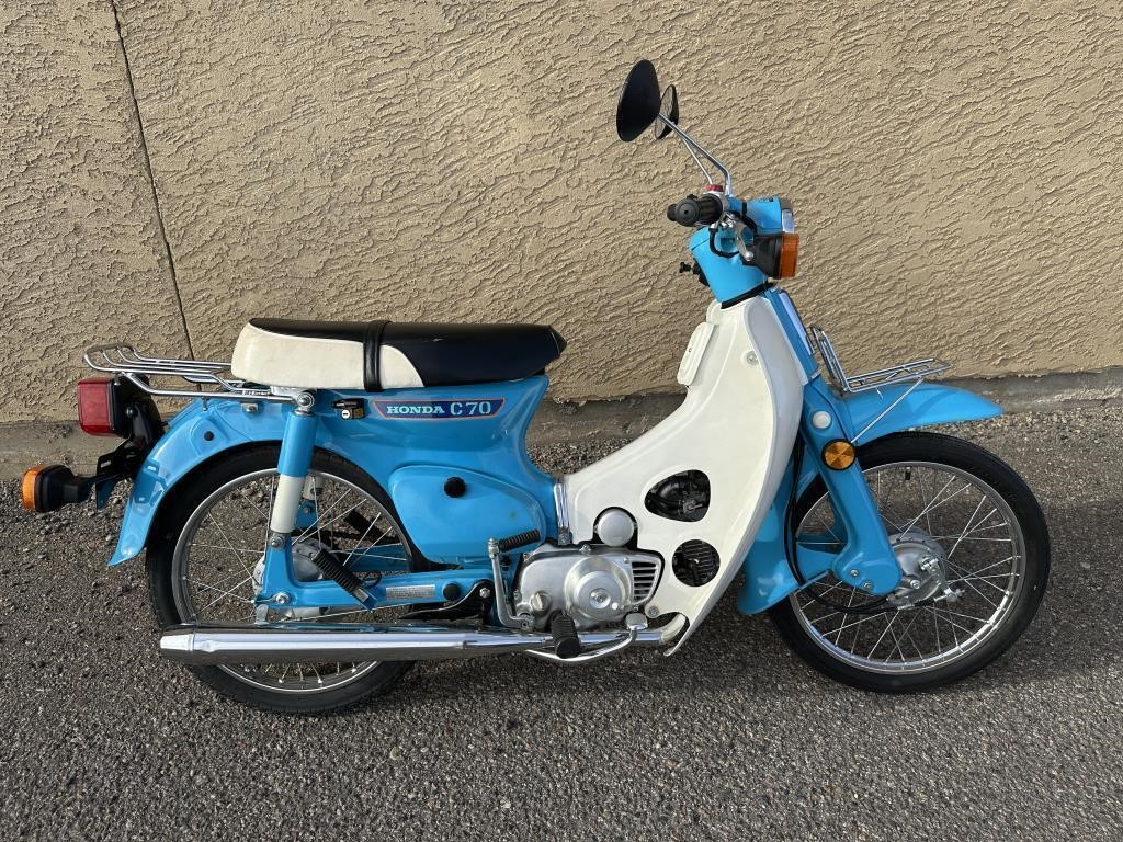 1980s Honda C70 Passport Deluxe