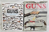 2 Illustrated Gun Directory Coffee Table Books