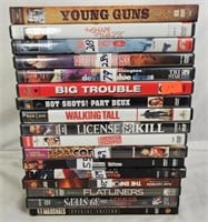 Dvd Movie Lot - Young Guns, Flatliners, Etc