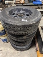 (4) Bridgestone Tires & Rims