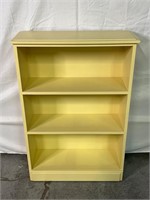 Yellow Wooden Bookshelf