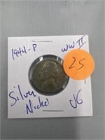 1944 P WWII SILVER NICKEL