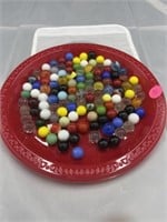85 ASSORTED 1/4" MARBLES