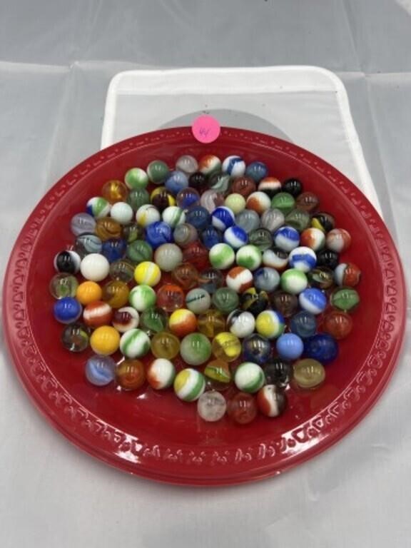 90 ASSORTED 1/4" MARBLES