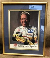 AUTOGRAPHED PHOTO OF FORMULA ONE RACER
